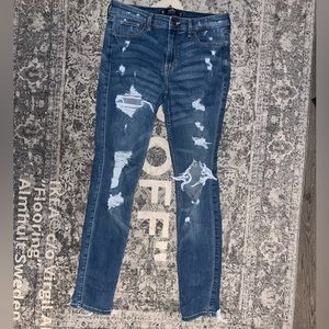 Hollister high rise super skinny